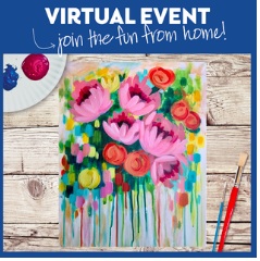 VIRTUAL EVENT! PAINT AT HOME!